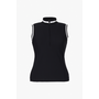 CAMELLIA sleeveless top black