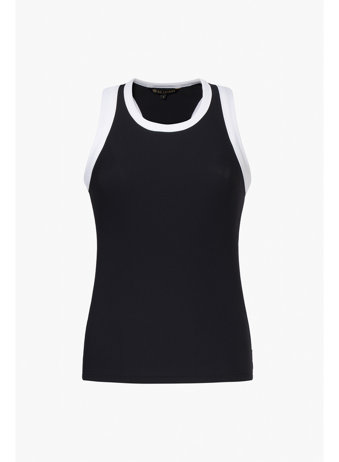 GABRIELLE tank top black