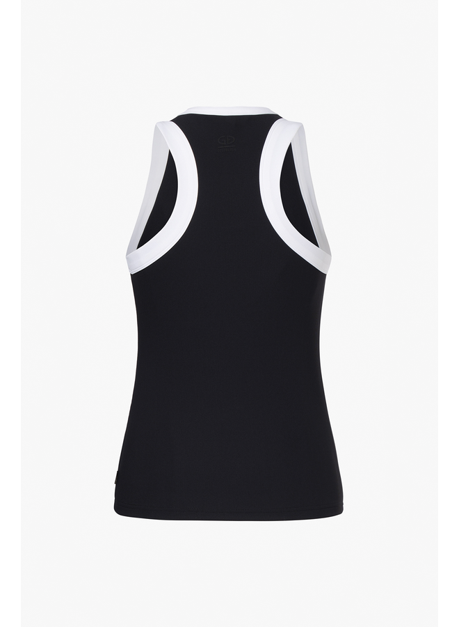 GABRIELLE tank top black