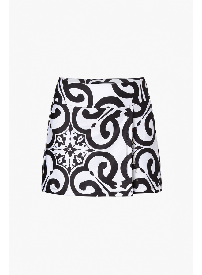 LUMINOSA skirt black/white