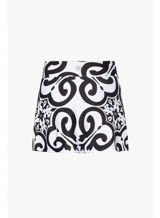 LUMINOSA skirt black/white