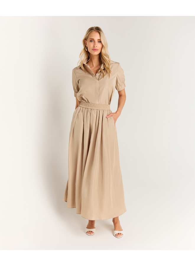SANA skirt ostra beige