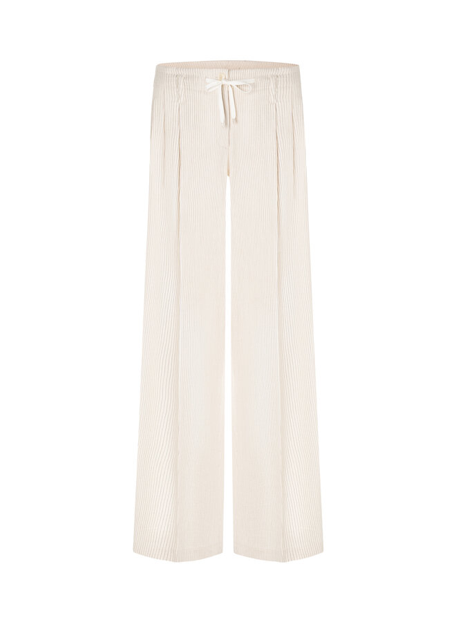 ADDISON pinstripe cream