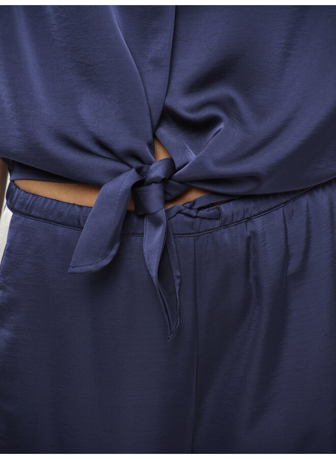 SIREN tie knot shirt moonlit blue