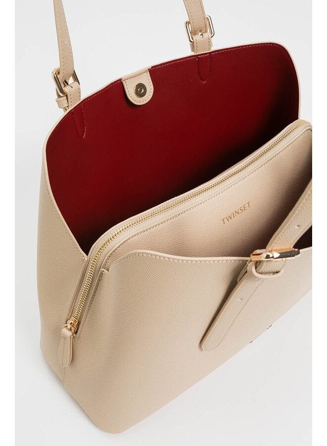 Bag Delicate Sand/Cardinale