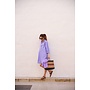 Short cotton dress Lilac