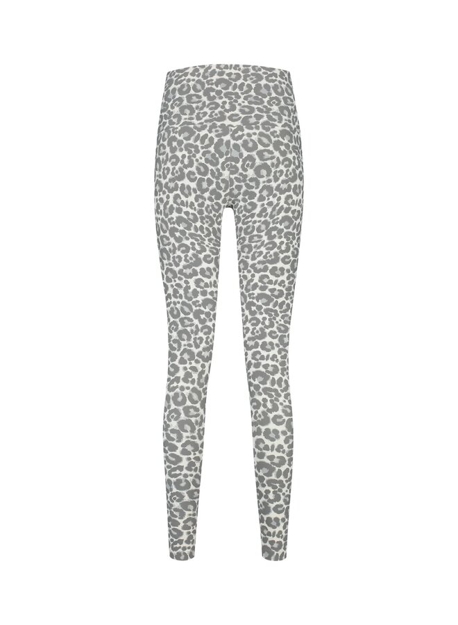 Classic Leggings High Waistband Leopard Limestone