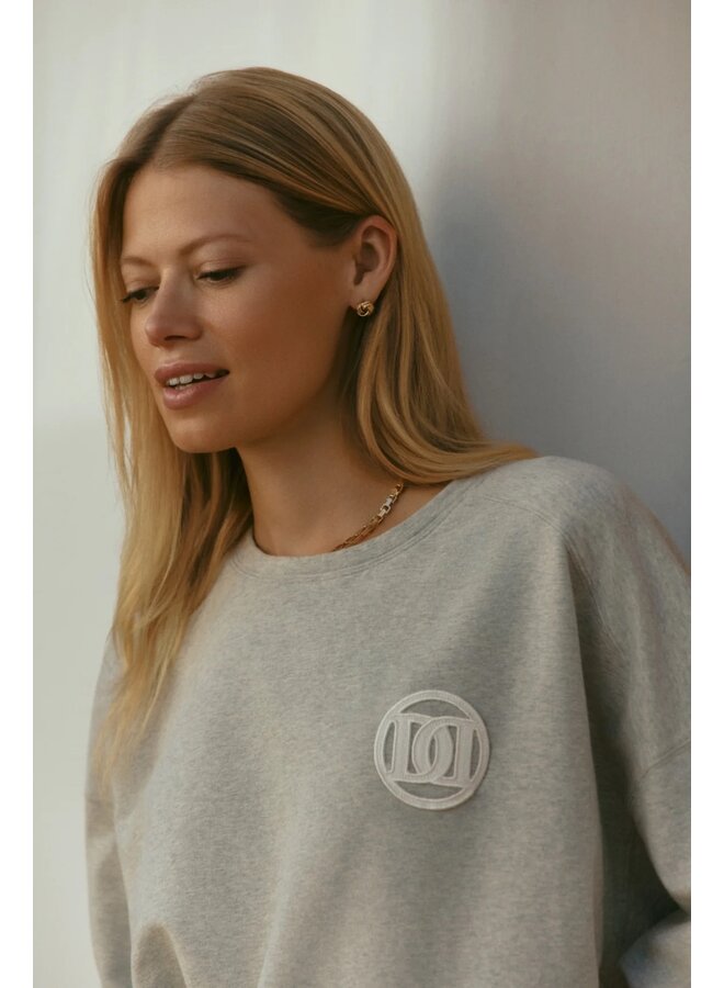 CELIA sweater Grey melange