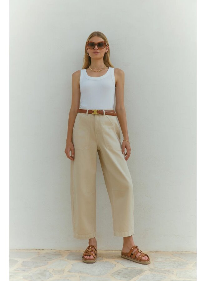 REESE SINGLET off white