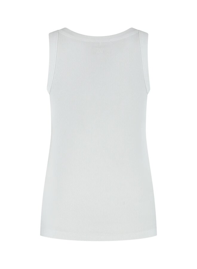 REESE SINGLET off white