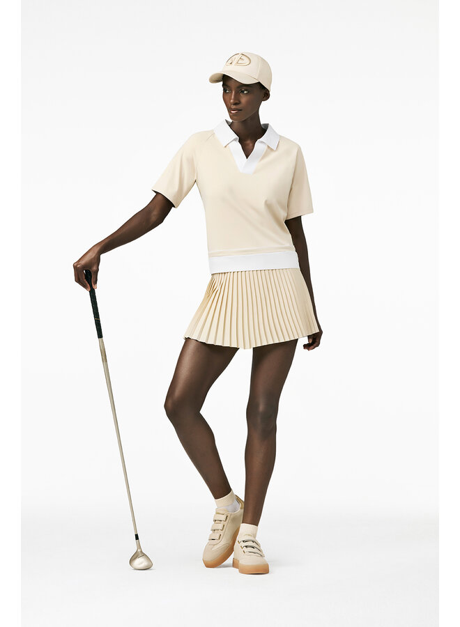 PICCOLO polo top champagne