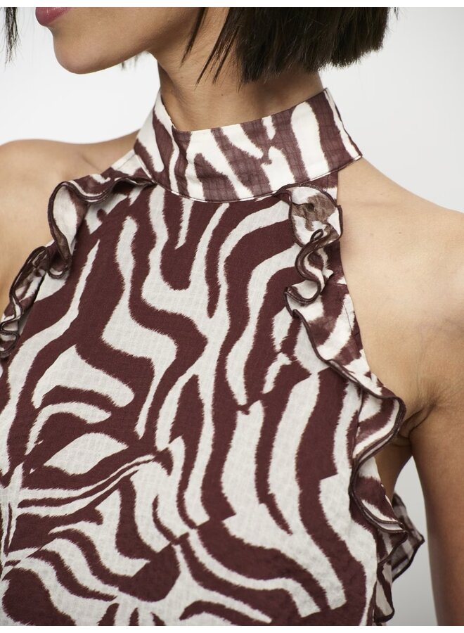 GALILEE printer halter top