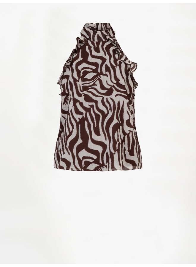 GALILEE printer halter top