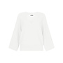 Cotton sweater White