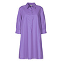 Short cotton dress Lilac
