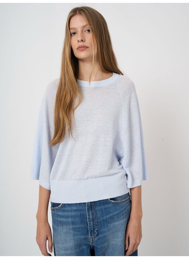 Linen sweater ocean