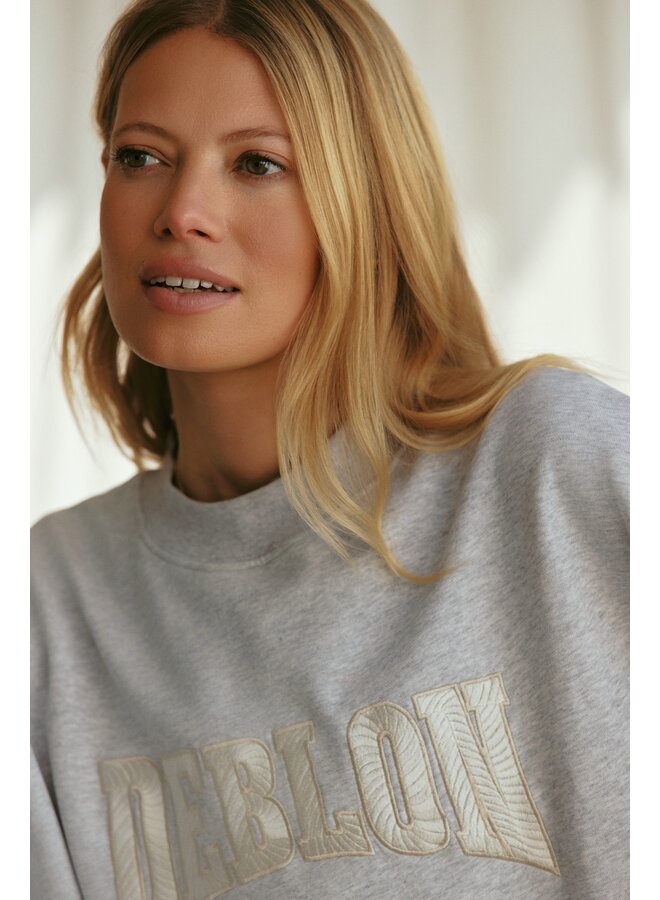 LIOR sweater light grey melange