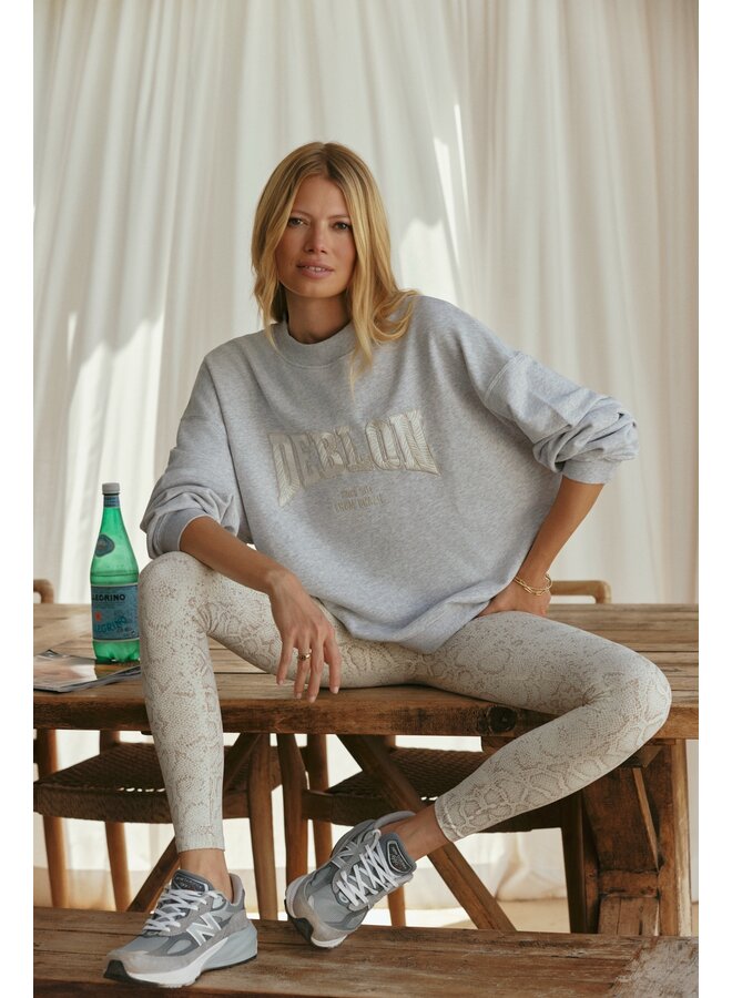 LIOR sweater light grey melange