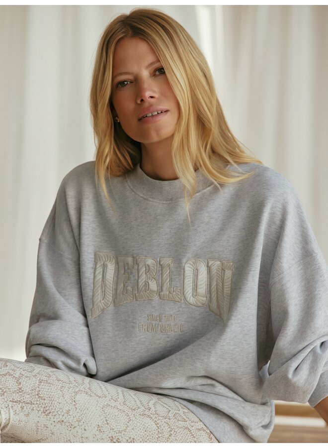 LIOR sweater light grey melange