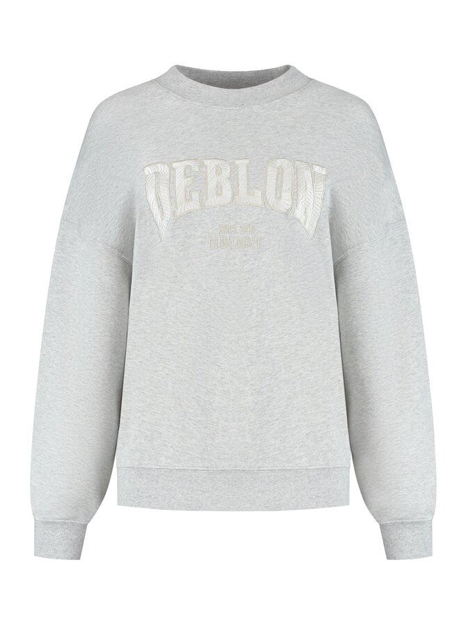 LIOR sweater light grey melange