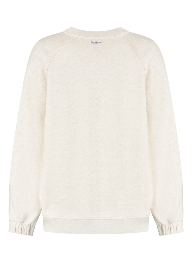 FLOOR sweater sand melange