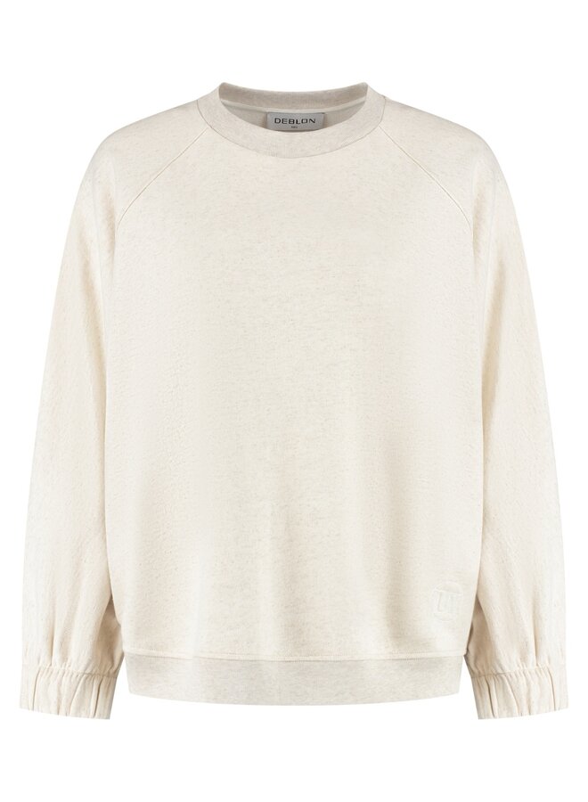 FLOOR sweater sand melange