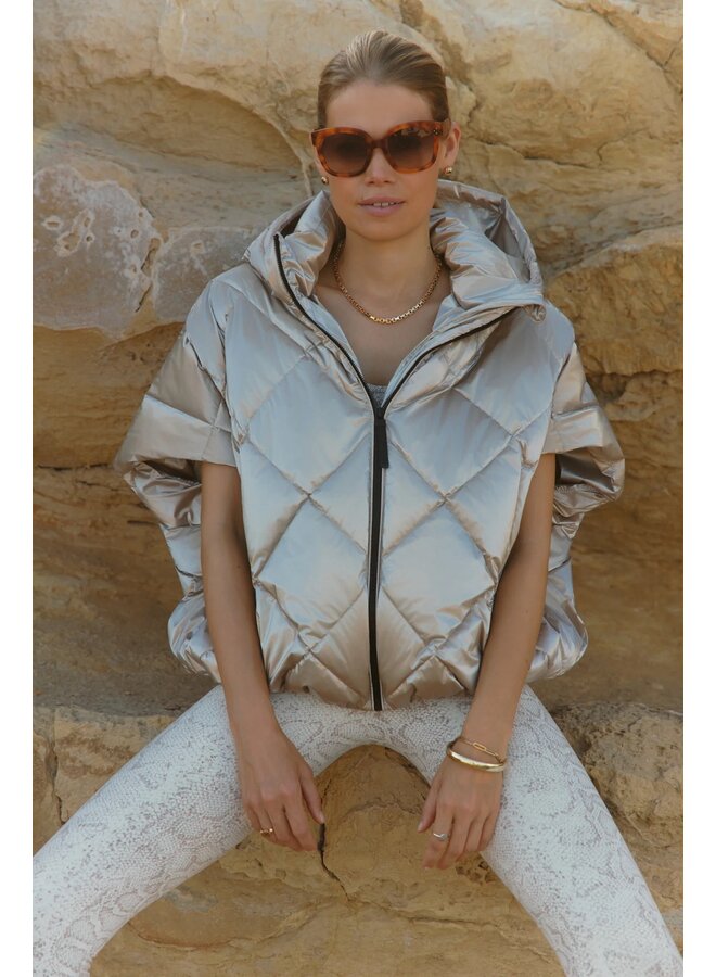 STEVIE bodywarmer sand