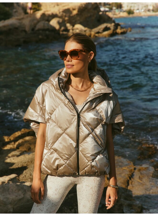 STEVIE bodywarmer sand