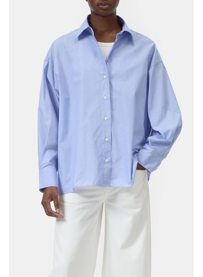 Cape shirt Sky blue