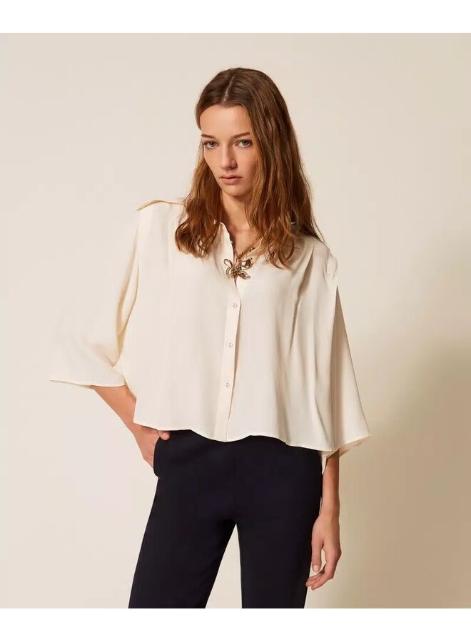 Shirt mother of pearl