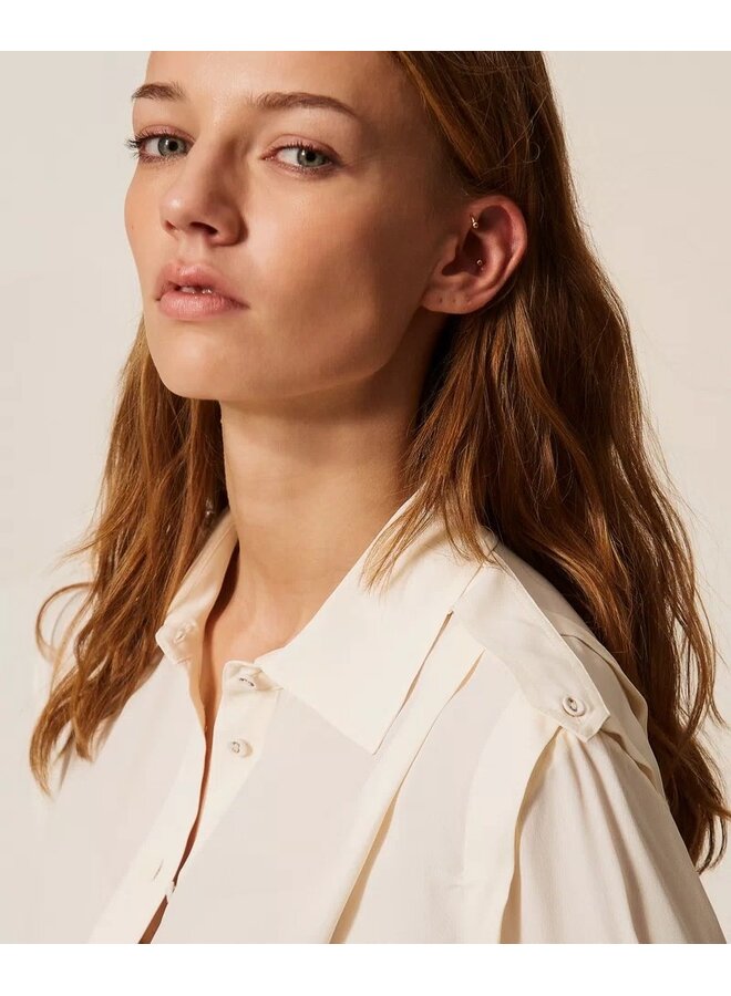 Shirt mother of pearl