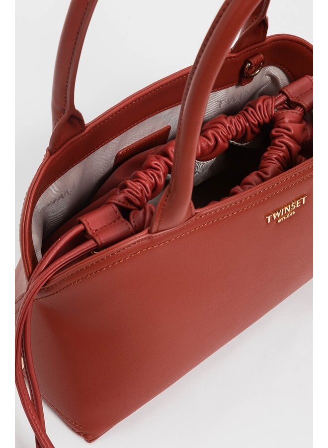 Bowler bag with clutch Brown Henna