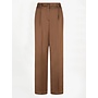 Satin smart pants JULES Mocha Mousse