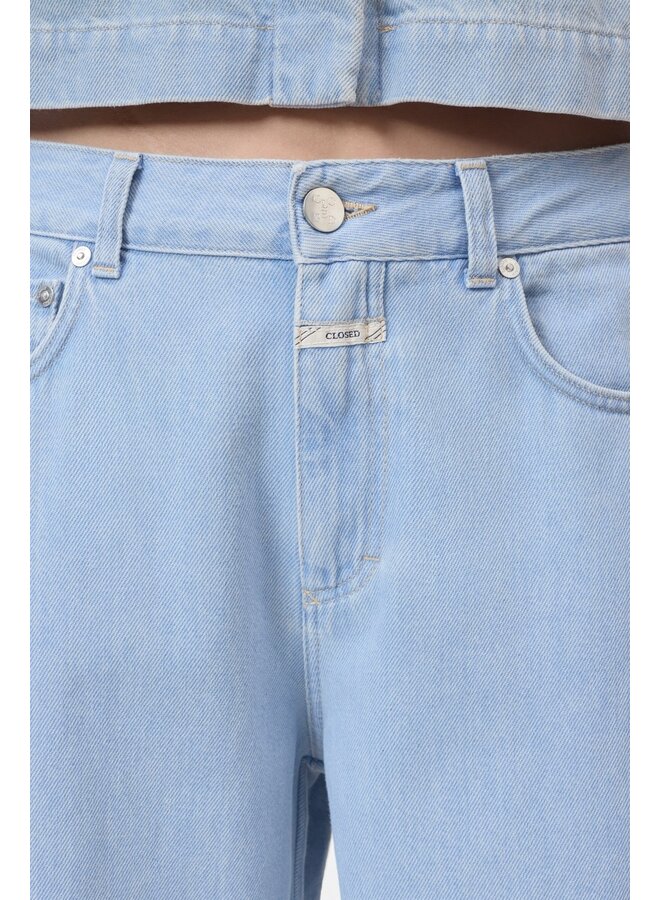 JAZZIE with pleat detail light blue