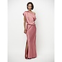 Off-shoulder dress EPIC Coral Blush