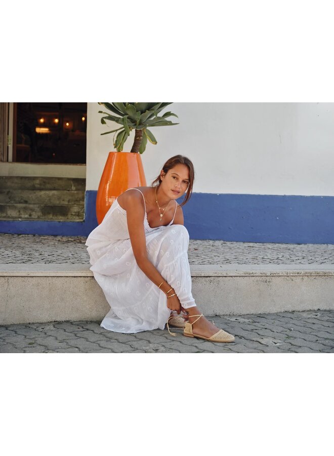 FRANI MAXI SKIRT white