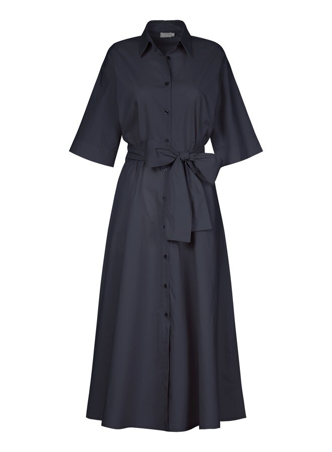 Cotton Dress Dark Sapphire