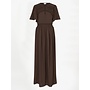 Geroux boho maxi dress Chocolate Brown
