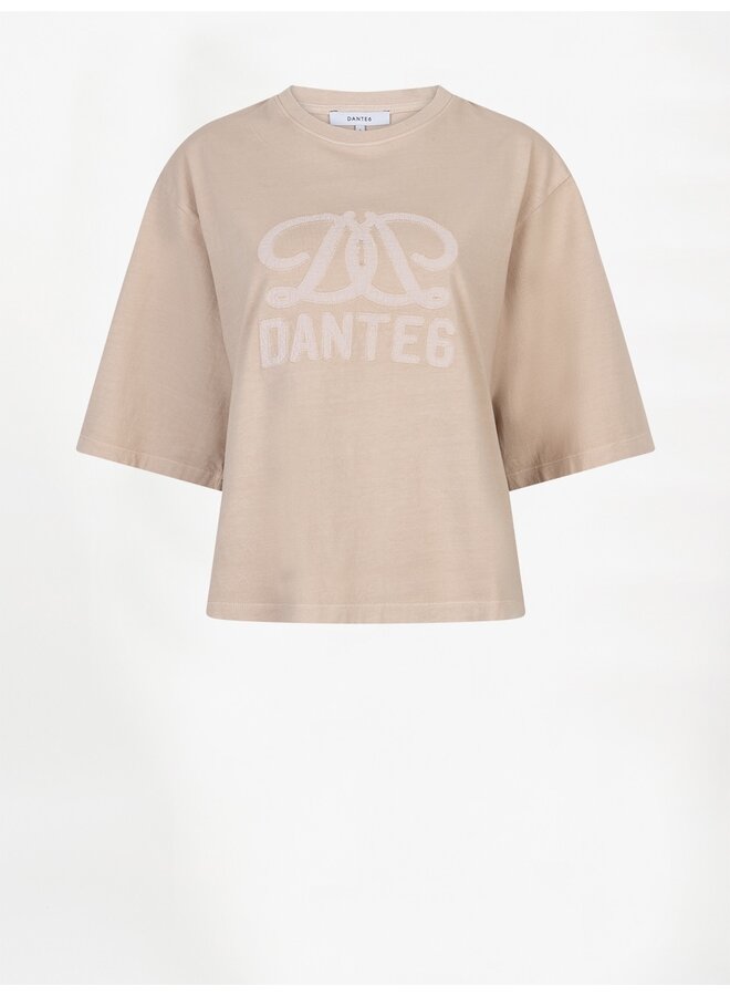 Logo tee MAIMU Pink Shell