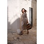 Cotton dress Sandstone