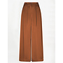 ONIQUE wide leg satin pants Sunset Orange