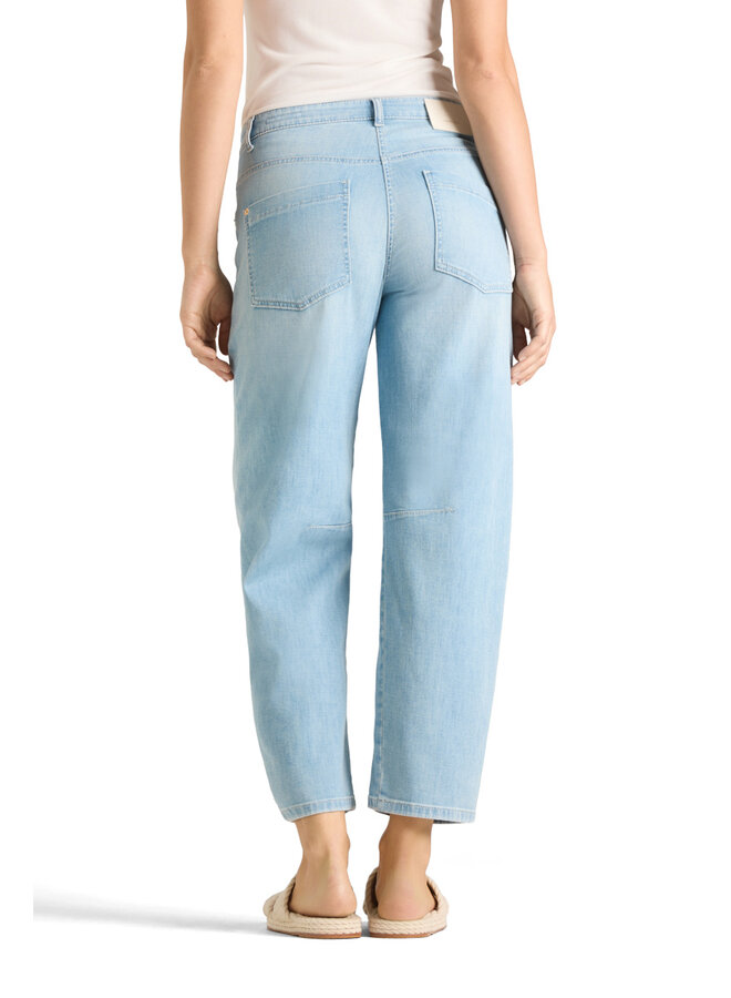 OCEAN blue denim sunny bleached