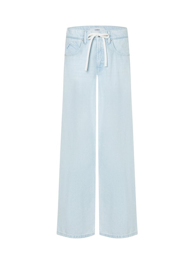 BAGGY blue denim frosted fade