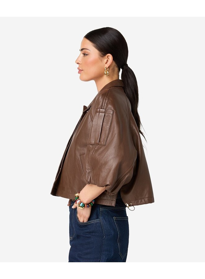 Jacket JALIANA bean brown