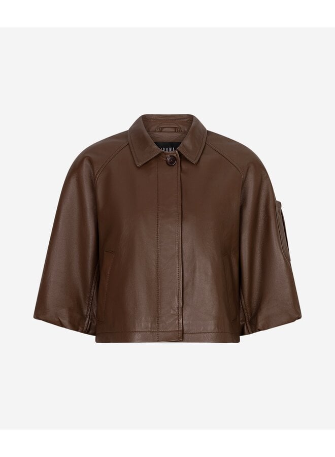 Jacket JALIANA bean brown