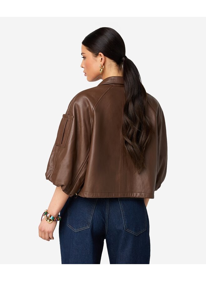 Jacket JALIANA bean brown