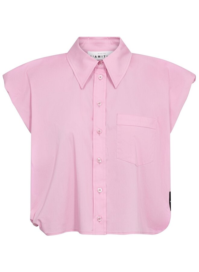 DINNIE NS Poplin Shirt bubblegum