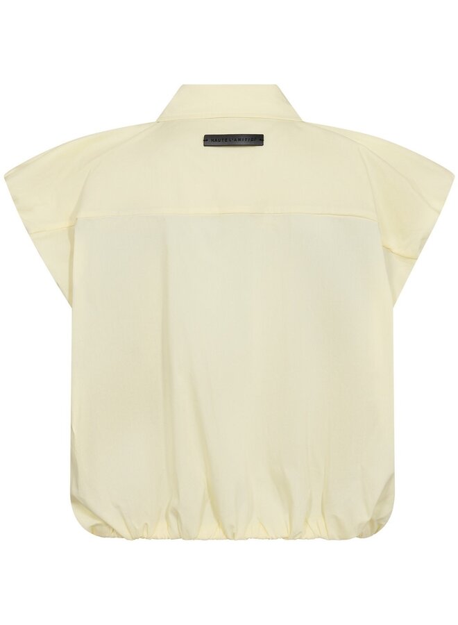 DINNIE NS Poplin Shirt pale yellow