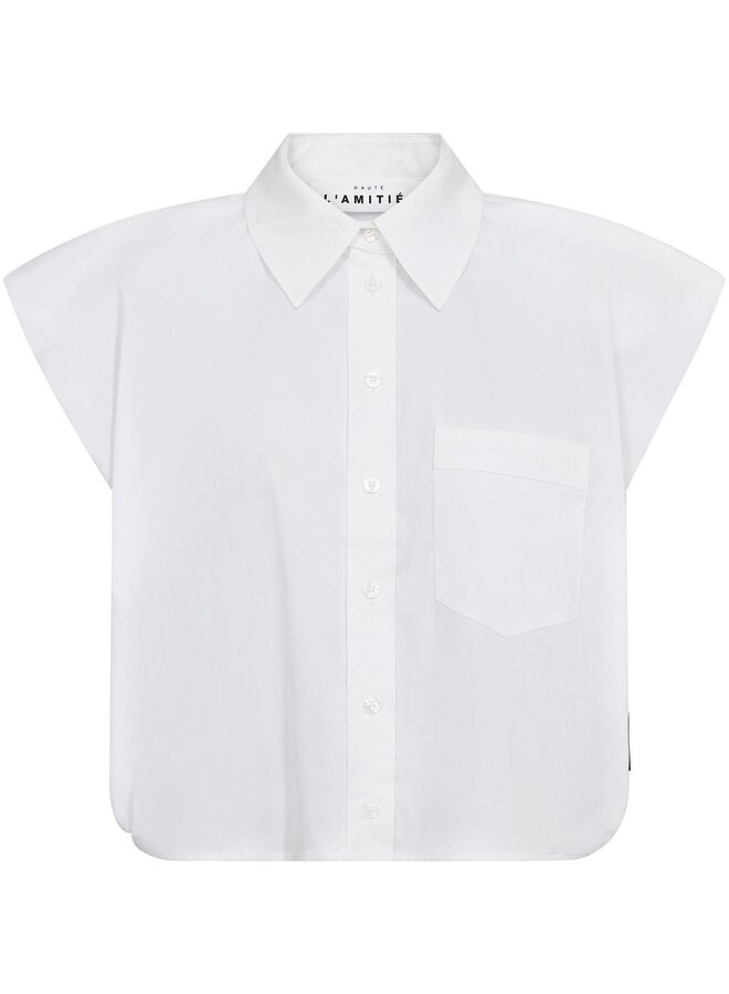 DINNIE NS Poplin Shirt white