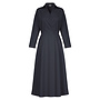 Cotton dress dark sapphire